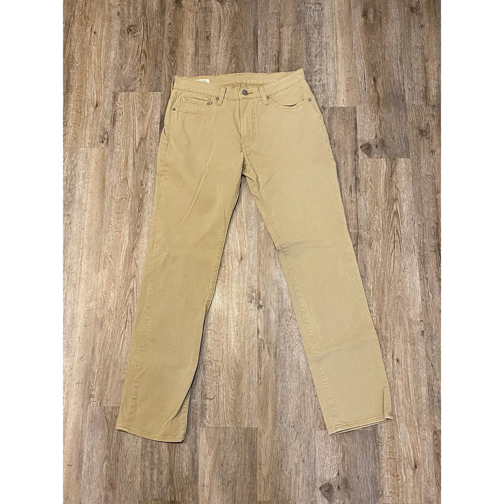 Levi's 511 Premium Mens Slim Fit Khaki Jeans Size 31x… Gem